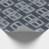 De kubieke illusie cadeaupapier (Hoek)