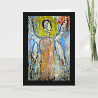 De kubiste kaart van de Engel