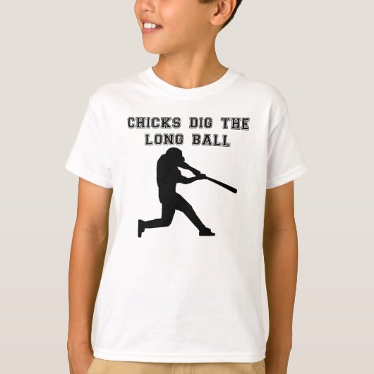 De kuikens duiken de lange band op t-shirt (Voorkant)