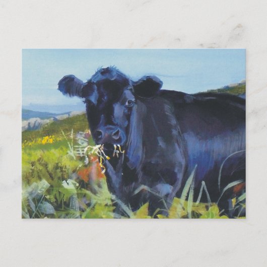 De kuil kauwen briefkaart (Voorkant)
