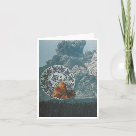 De Kuil van de perzik Kaart (Voorkant)