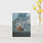 De Kuil van de perzik Kaart (Gele Bloem)