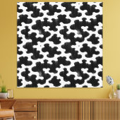 De kuilen canvas afdruk (Insitu (Woonkamer))