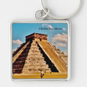 De Kukulkan Piramide Sleutelhanger