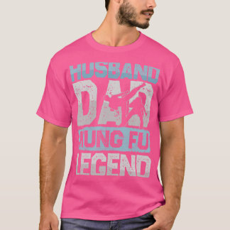 De Kung Fu Legend Retro Martial Arts Mannen Kung F T-shirt
