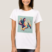 De kunst onder het blauw t-shirt (Voorkant)