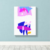 De kunst opslaan canvas afdruk (Insitu (Houten vloer))