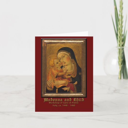 De Kunst Sano di Pietro van de Renaissance van Kaart (Voorkant)