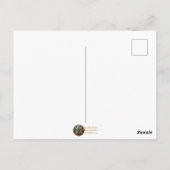 De kunst uit het atoomtijdperk van de vorige eeuw briefkaart (Achterkant)