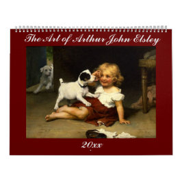 De kunst van Arthur John Elsley Kalender