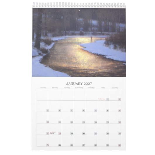 De kunst van Brent Cotton Kalender (Jan 2027)