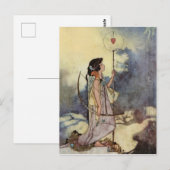 De kunst van Charles Robinson uit Love Songs and S Briefkaart (Voorkant / Achterkant)