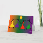 De kunst van Dans Bedankkaart (Voorkant)