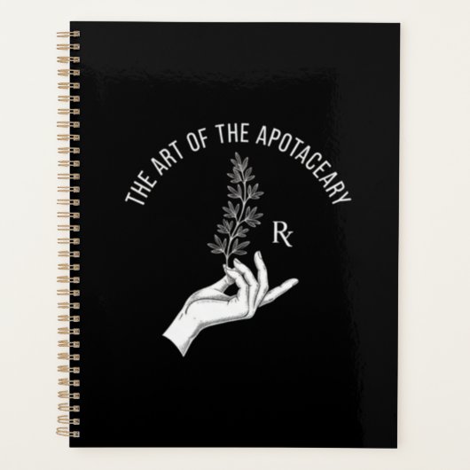 De Kunst van de Apotheker Rx  Planner (Voorkant)