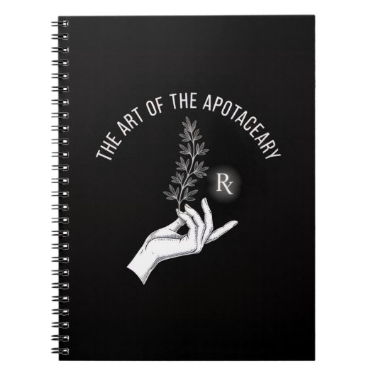 De Kunst van de Apothekersrecepten  Notitieboek (Voorkant)