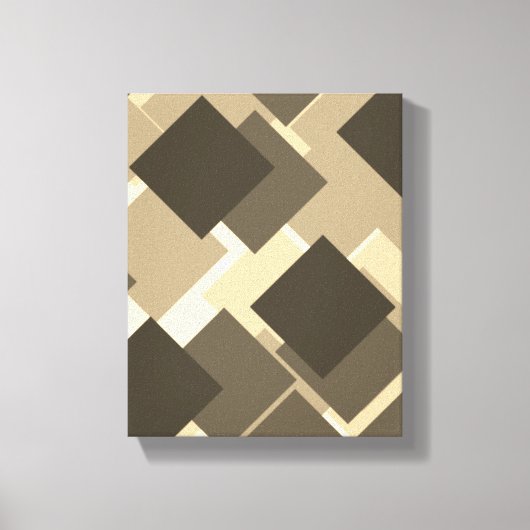 De kunst van de box Design Canvas Afdruk (Voorkant)