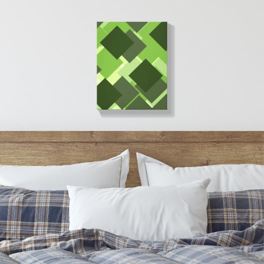 De kunst van de box Design Canvas Afdruk (Insitu (Slaapkamer))