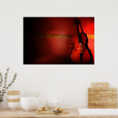 De kunst van de Cello Poster (Keuken)