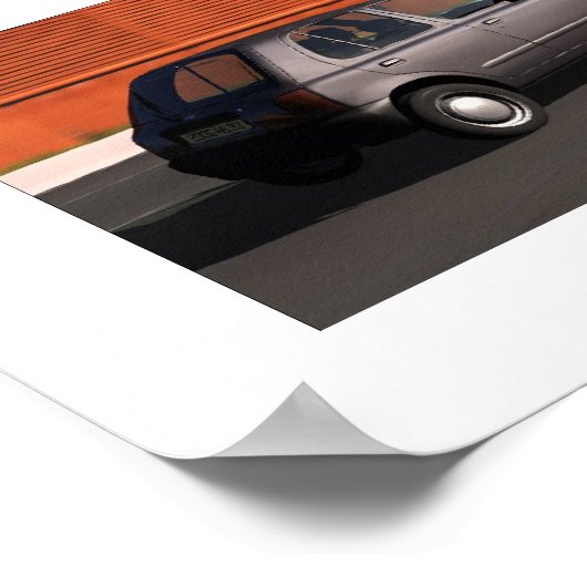 DE Kunst van de Computer van het Poster van de WAL (Hoek)