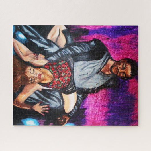 DE KUNST VAN DE DANCE MANS LEGPUZZEL (Horizontaal)