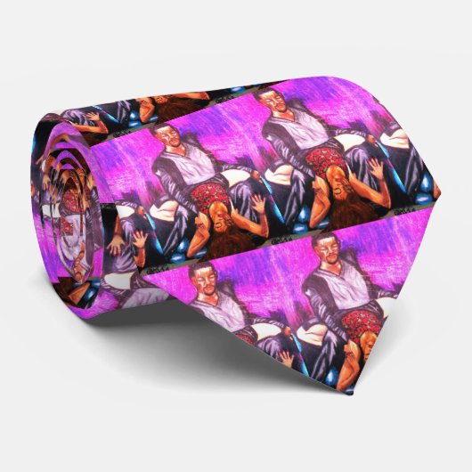 DE KUNST VAN DE DANK, ARTWORK stropdas (Opgerold)