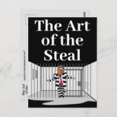 De Kunst van de Diefstal Trump Postkaart (Voorkant / Achterkant)