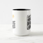 De kunst van de dramatische landing. mok (Midden)