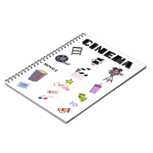 De kunst van de film notitieboek (Linkerzijde)