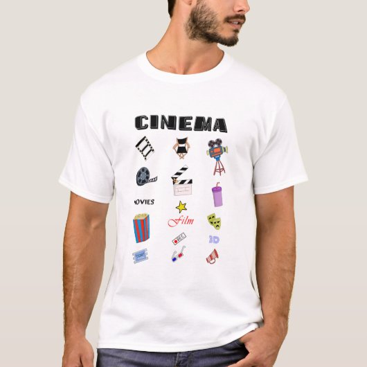 De kunst van de film t-shirt (Voorkant)