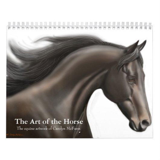 De kunst van de Horse Agenda Kalender (Hoes)