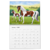 De kunst van de Horse Agenda Kalender (Jan 2027)