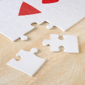 De kunst van de Kerstmis allen is helder Legpuzzel (Zijkant)