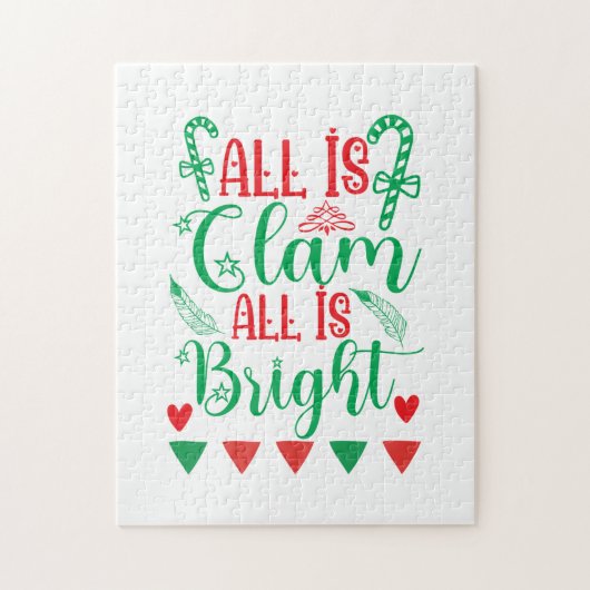 De kunst van de Kerstmis allen is helder Legpuzzel (Verticaal)