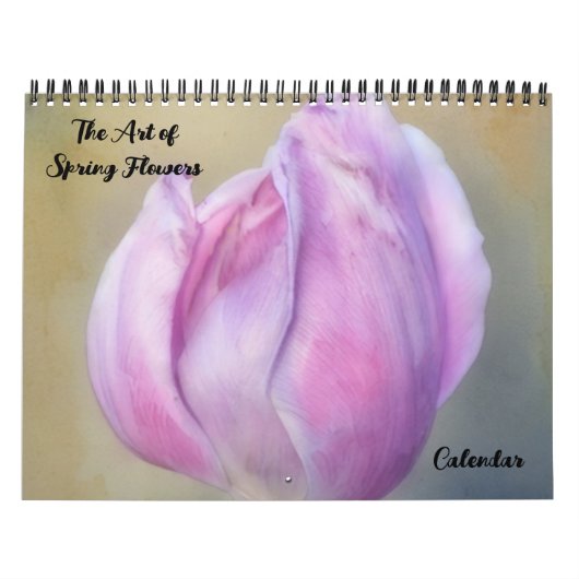 De kunst van de lente bloemen kalender (Hoes)
