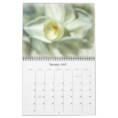 De kunst van de lente bloemen kalender (Jan 2027)