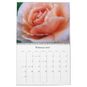 De kunst van de lente bloemen kalender (Feb 2027)