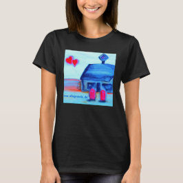 … de kunst van de liefdepost… door Jutta Gabriel… T-shirt