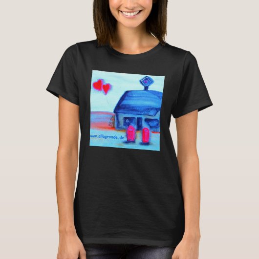 … de kunst van de liefdepost… door Jutta Gabriel… T-shirt (Voorkant)