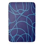 De Kunst van de lijn in het Contrasting Onduidelij Badmat (Voorkant Verticaal)