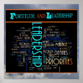 De kunst van de macht en het leiderschap poster (Voorkant)