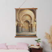 De kunst van de Marokkaanse architectuur Zellige - Hangend Wandkleed (Slaapkamer)