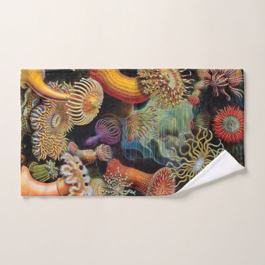 de kunst van de Natuur door Ernst Haeckel Handdoek (Handdoek)