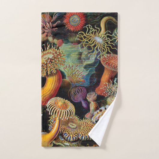 de kunst van de Natuur door Ernst Haeckel Handdoek (Handdoek)