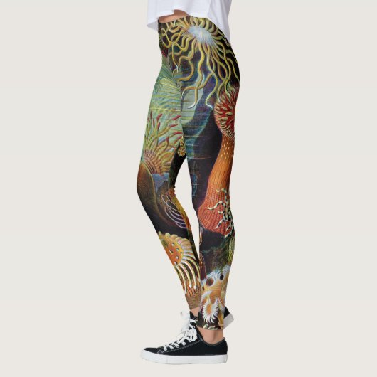 De kunst van de Natuur door Ernst Haeckel Leggings (Links)