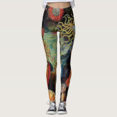 De kunst van de Natuur door Ernst Haeckel Leggings (Voorkant)