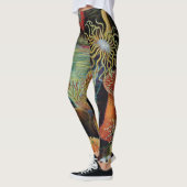 De kunst van de Natuur door Ernst Haeckel Leggings (Links)