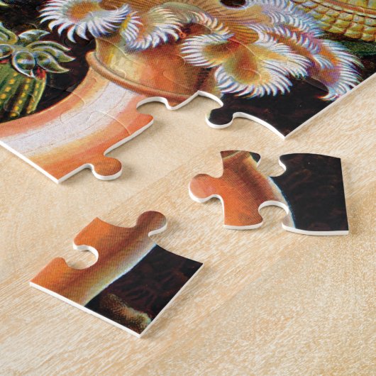 De kunst van de Natuur door Ernst Haeckel Legpuzzel (Zijkant)