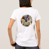 de kunst van de Natuur door Ernst Haeckel T-shirt (Achterkant)