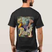 de kunst van de Natuur door Ernst Haeckel T-shirt (Achterkant)