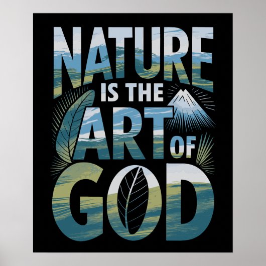 De kunst van de natuur – Goddelijke schepping in e Poster (Voorkant)